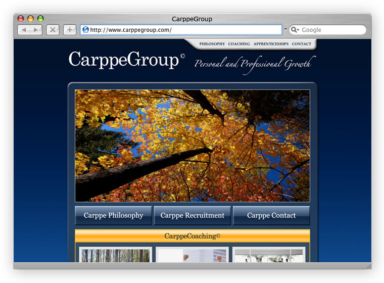 CarrpeGroup Website
