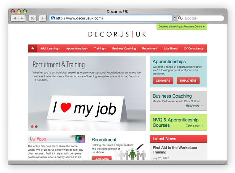 Decorus Website