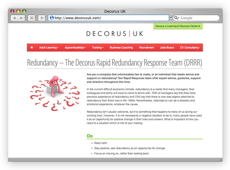 Decorus Website